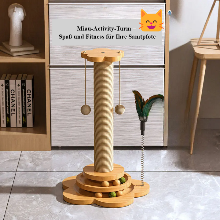 Miau-Activity-Turm – Spaß und Fitness für Ihre Samtpfote