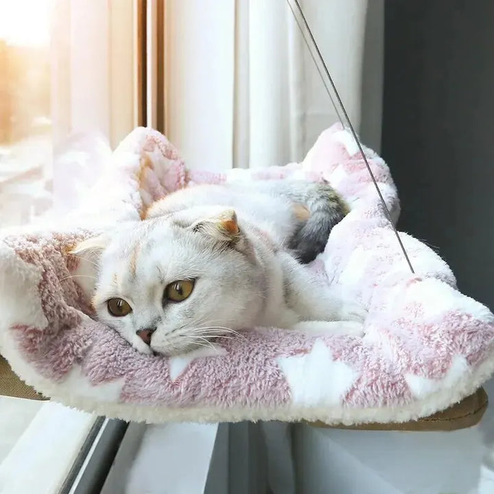 Sunset Snooze – Das gemütliche Sonnenbett für Ihre Katze